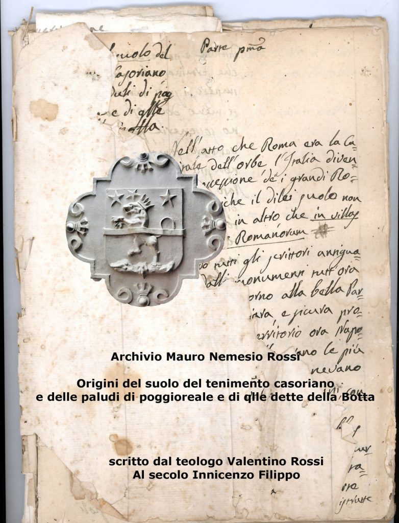 Origini del suolo del tenimento casoriano e delle paludi di poggioreale e di quelle della botta